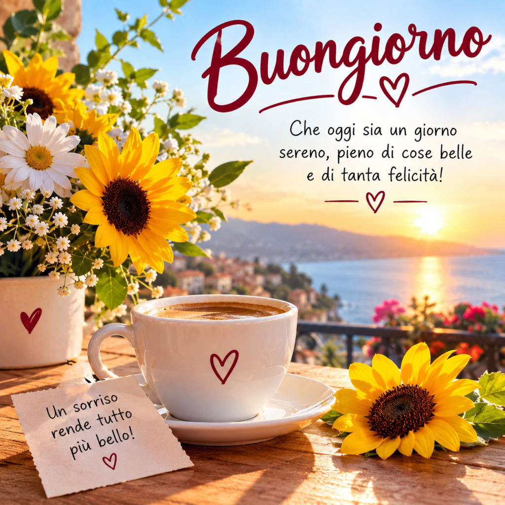 Buongiorno immagini nuove e bellissime